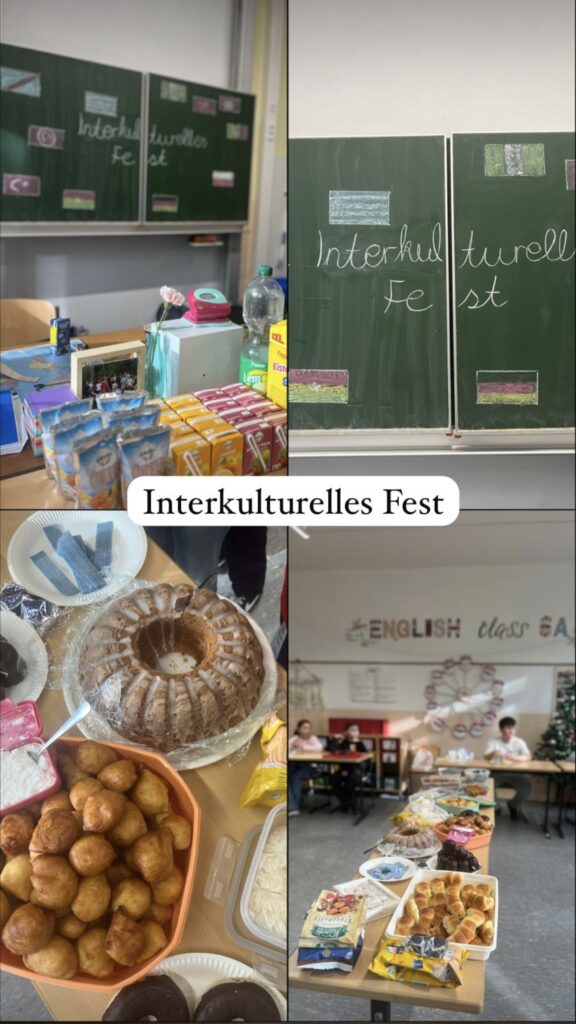 Szenen eines interkulturellen Fests.