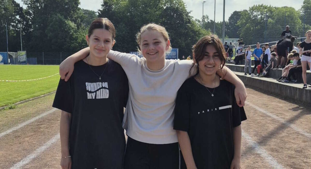 Siegerinnen Klasse 6 Cheyenne Milia Teivane